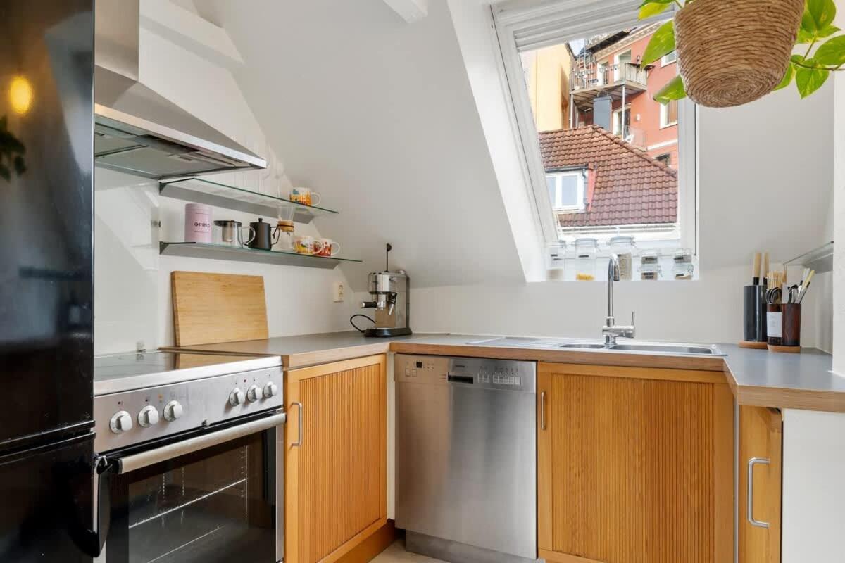 Dinbnb Apartments Bryggen เบอร์เกน ภายนอก รูปภาพ