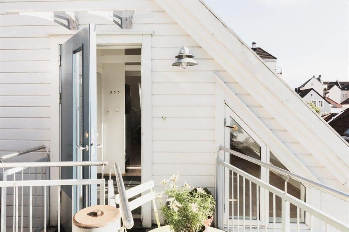 Dinbnb Apartments Bryggen เบอร์เกน ภายนอก รูปภาพ
